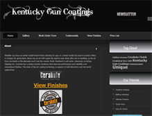 Tablet Screenshot of kyguncoat.com